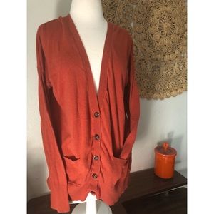 Rust Cardigan